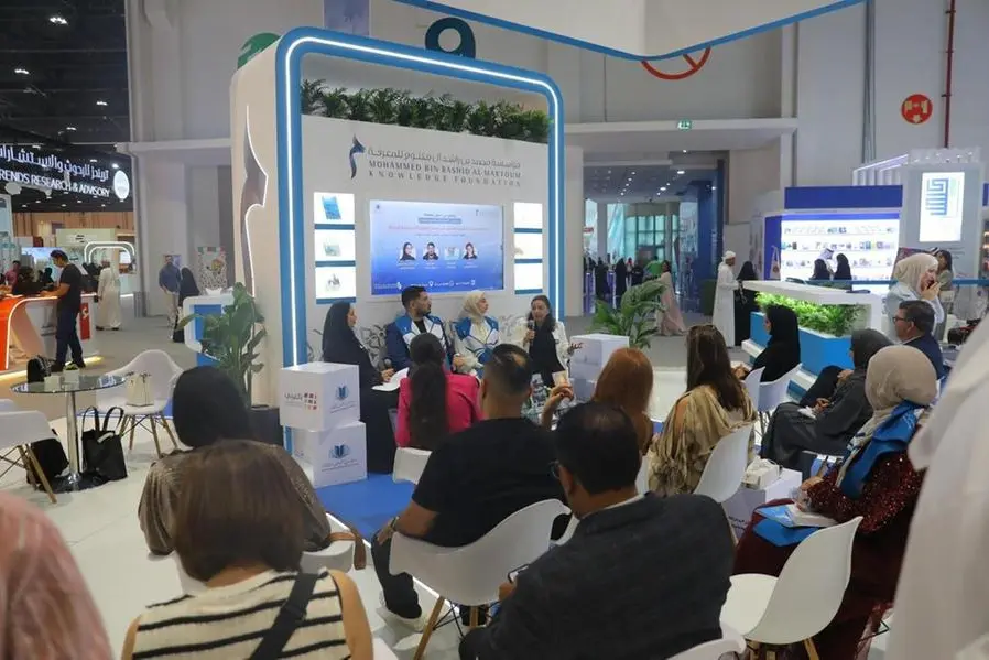 Sheikh Mohammed bin Rashid Al Maktoum at a knowledge foundation event