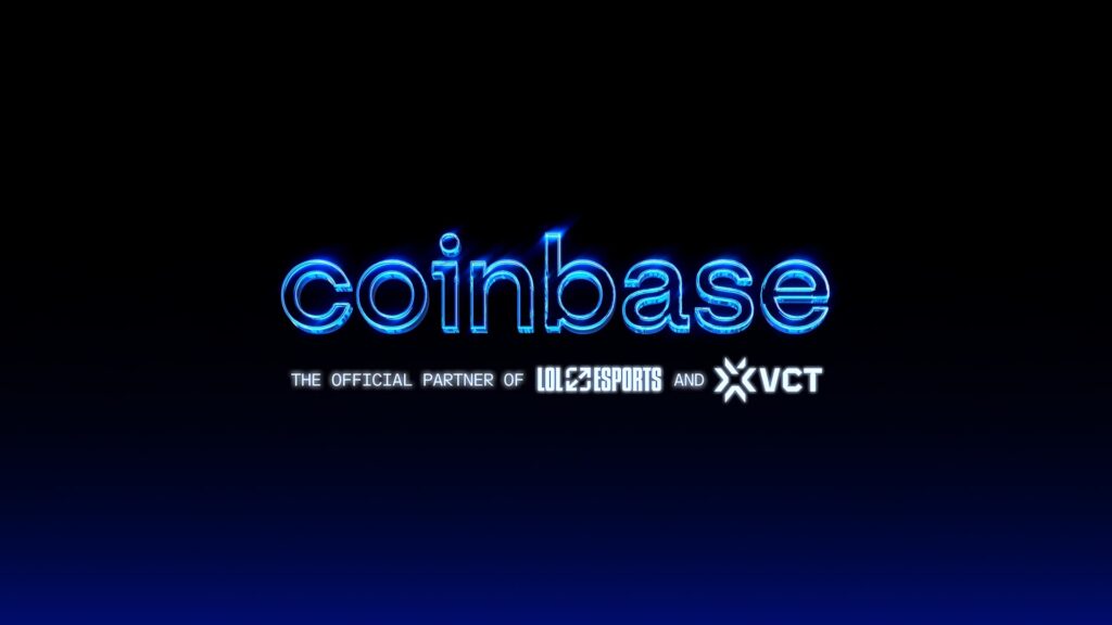 VALORANT esports event featuring Riot and Coinbase partnership