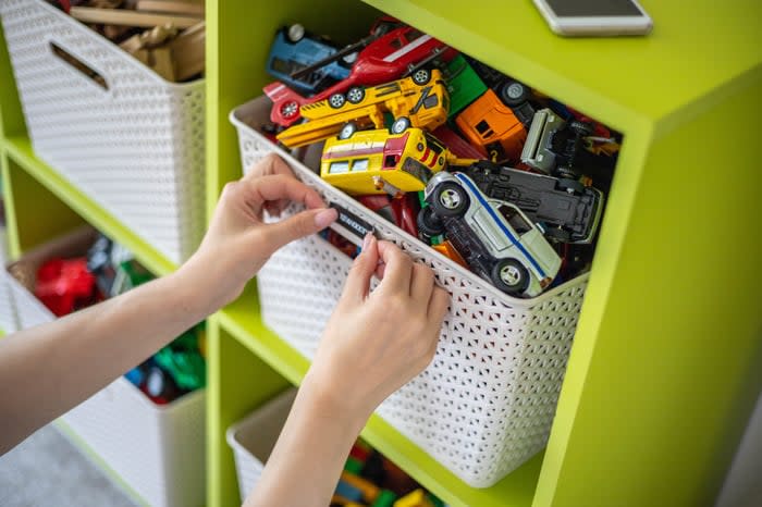A Mattel-branded toy car display showcasing growth and innovation