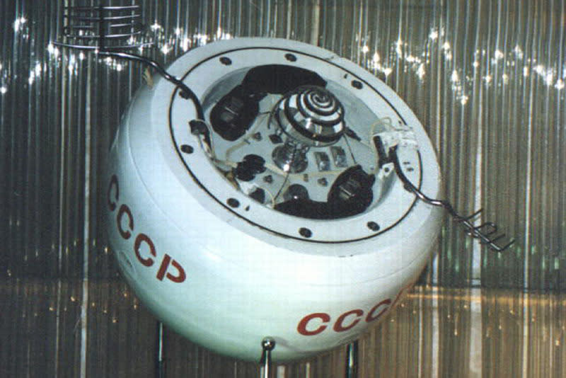 The Kosmos 482 spacecraft, a Soviet Venus probe destined for reentry to Earth.