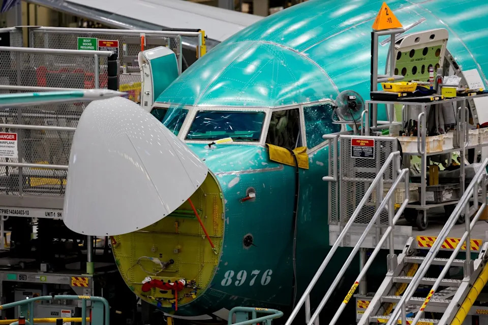 Assembly line for Boeing aircraft – a key driver for Boeing stock performance