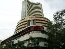 Sensex today stock market chart with volatility