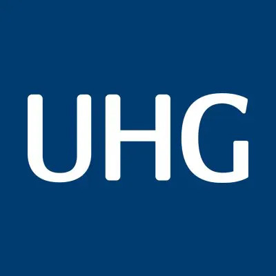 Chart showing recent UNH stock price trends