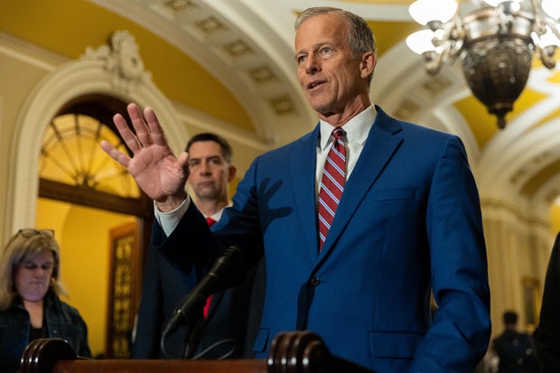 Senate discussing the GENIUS Act and cryptocurrency regulation